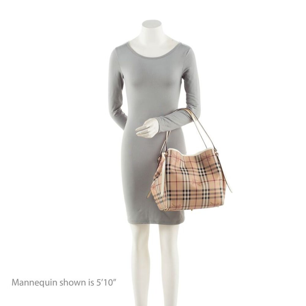 Burberry Haymarket Check Canterbury Small Tote - Picture 5 of 14